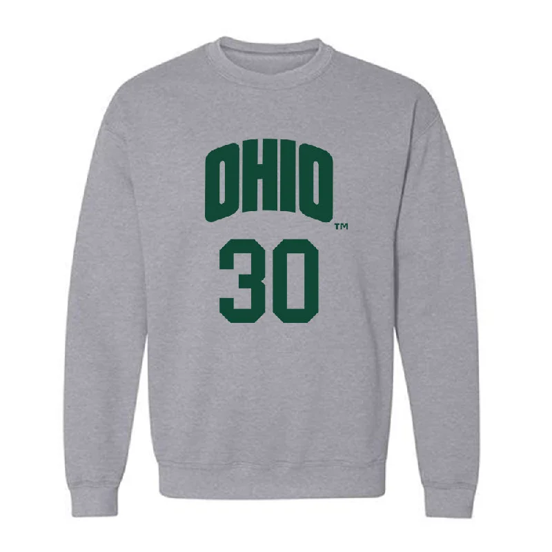 Ohio - NCAA Women's Basketball : Madison Lim - Classic Shersey Crewneck Sweatshirt Hoodie with Slit Hem Functional Movement