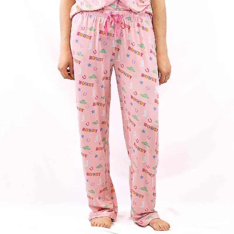 Howdy Partner Sleep Pants Modern Stretch Trousers