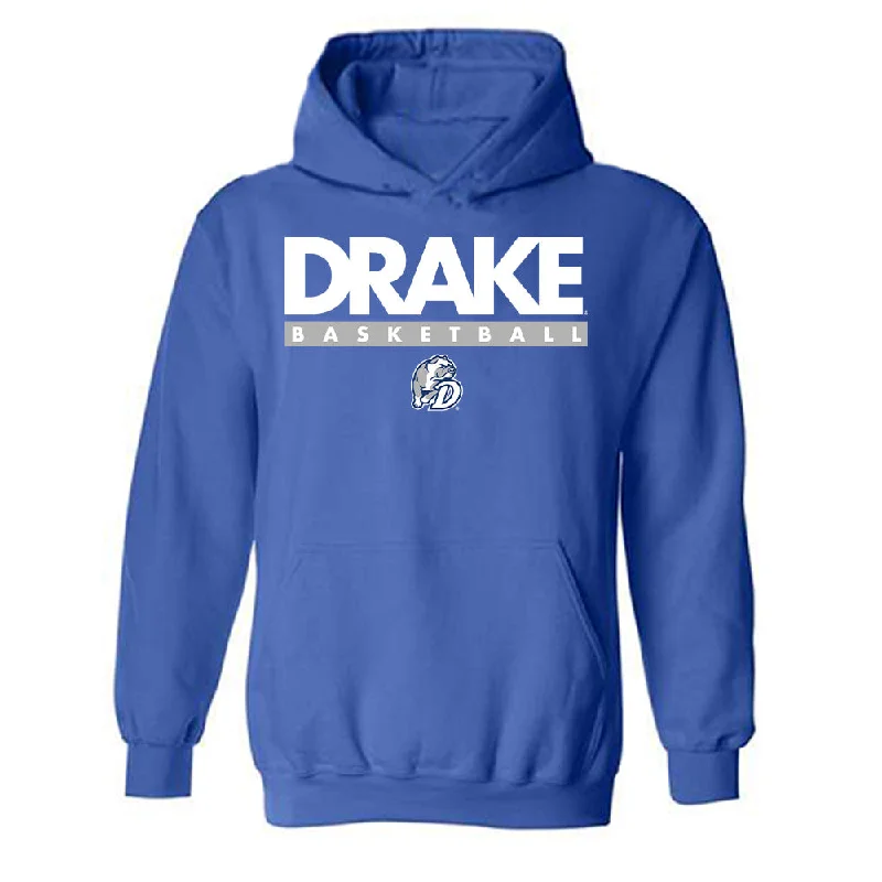 Drake - NCAA Women's Basketball : Grace Knutson - Classic Shersey Hooded Sweatshirt Hoodie with V-Neck Classic Versatile Drake - NCAA Women's Basketball : Grace Knutson - Classic Shersey Hooded Sweatshirt Hoodie with V-Neck Classic Versatile