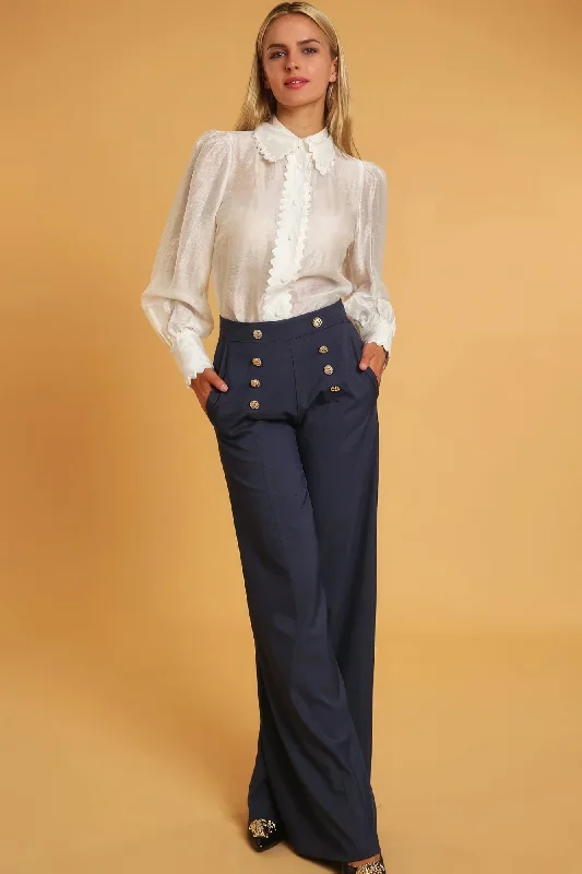 High Waisted Dressy Pants Casual Wide Pants