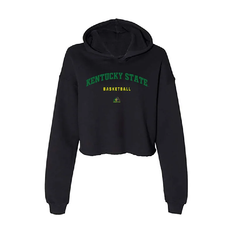 KYSU - NCAA Women's Basketball : Aniyah Jenkins Jenkins - Classic Shersey Women's Crop Fleece Hoodie Hoodie with Hem Lace Feminine Delicate KYSU - NCAA Women's Basketball : Aniyah Jenkins Jenkins - Classic Shersey Women's Crop Fleece Hoodie Hoodie with Hem Lace Feminine Delicate