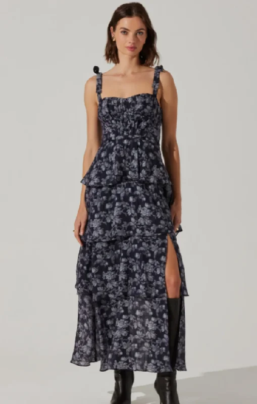 Mellorie Dress Boat Neckline Classic