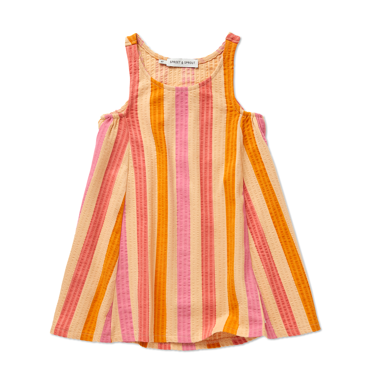 Striped dress by Sproet & Sprout Tunics Custom made