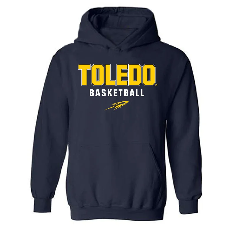 Toledo - NCAA Women's Basketball : Evalyse Cole - Classic Shersey Hooded Sweatshirt Hoodie with Batwing Sleeves Loose Dramatic Toledo - NCAA Women's Basketball : Evalyse Cole - Classic Shersey Hooded Sweatshirt Hoodie with Batwing Sleeves Loose Dramatic