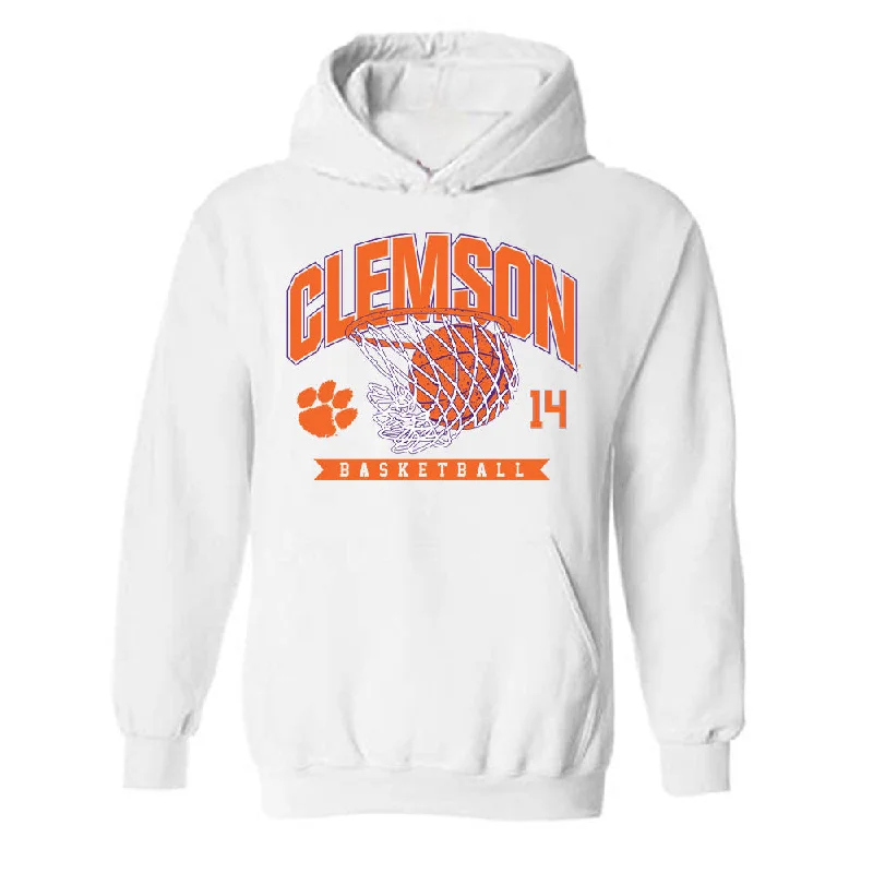 Clemson - NCAA Women's Basketball : Addie Porter - Sports Shersey Hooded Sweatshirt Hoodie with Strings Custom Fit Adjustable Clemson - NCAA Women's Basketball : Addie Porter - Sports Shersey Hooded Sweatshirt Hoodie with Strings Custom Fit Adjustable