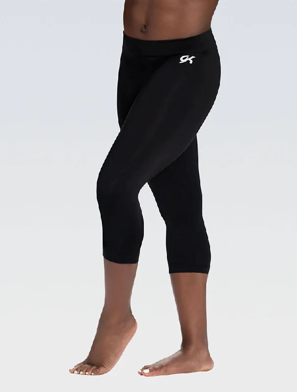 Black DryTech Capri Pants Casual Lounge Pants