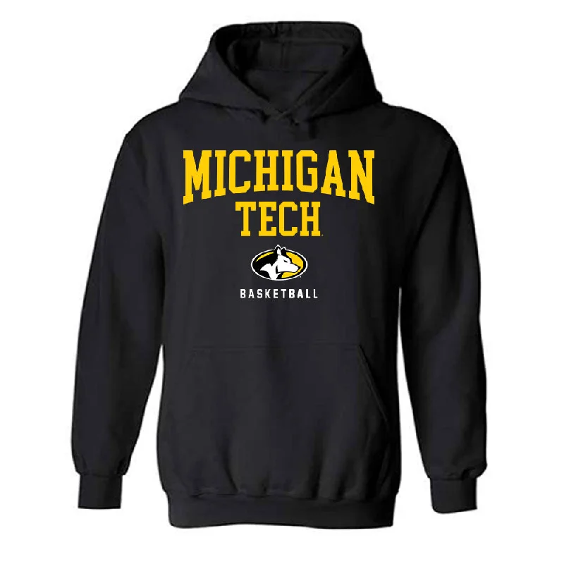 Michigan Tech - NCAA Women's Basketball : Alyssa Wypych - Classic Shersey Hooded Sweatshirt Hoodie with Rhinestones Sparkly Elegant Michigan Tech - NCAA Women's Basketball : Alyssa Wypych - Classic Shersey Hooded Sweatshirt Hoodie with Rhinestones Sparkly Elegant