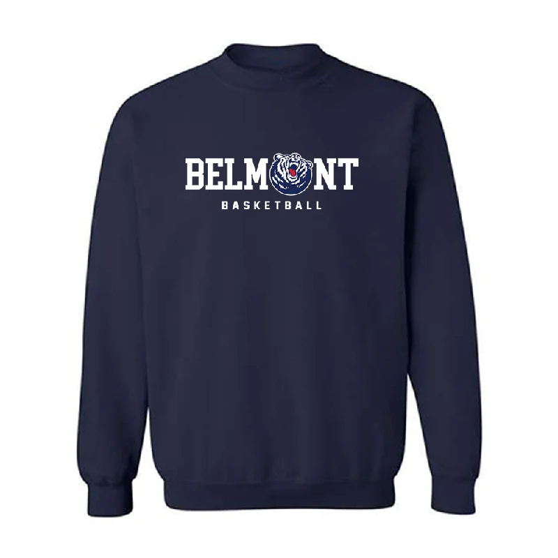 Belmont - NCAA Women's Basketball : Kensley Feltner - Classic Shersey Crewneck Sweatshirt Hoodie with Relaxed Fit Easy Casual Belmont - NCAA Women's Basketball : Kensley Feltner - Classic Shersey Crewneck Sweatshirt Hoodie with Relaxed Fit Easy Casual
