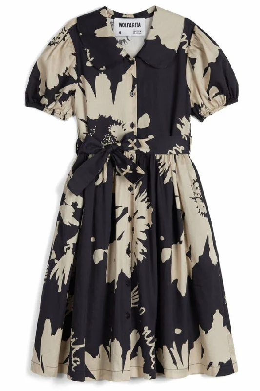 Elisabete botanical dress by Wolf & Rita Tunics Running lightweight