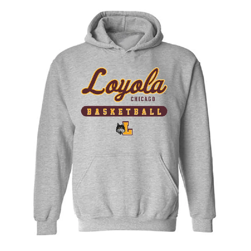 Loyola - NCAA Women's Basketball : Emma Theodorsson - Classic Shersey Hooded Sweatshirt Hoodie with Oversized Fit Loose Comfortable Loyola - NCAA Women's Basketball : Emma Theodorsson - Classic Shersey Hooded Sweatshirt Hoodie with Oversized Fit Loose Comfortable