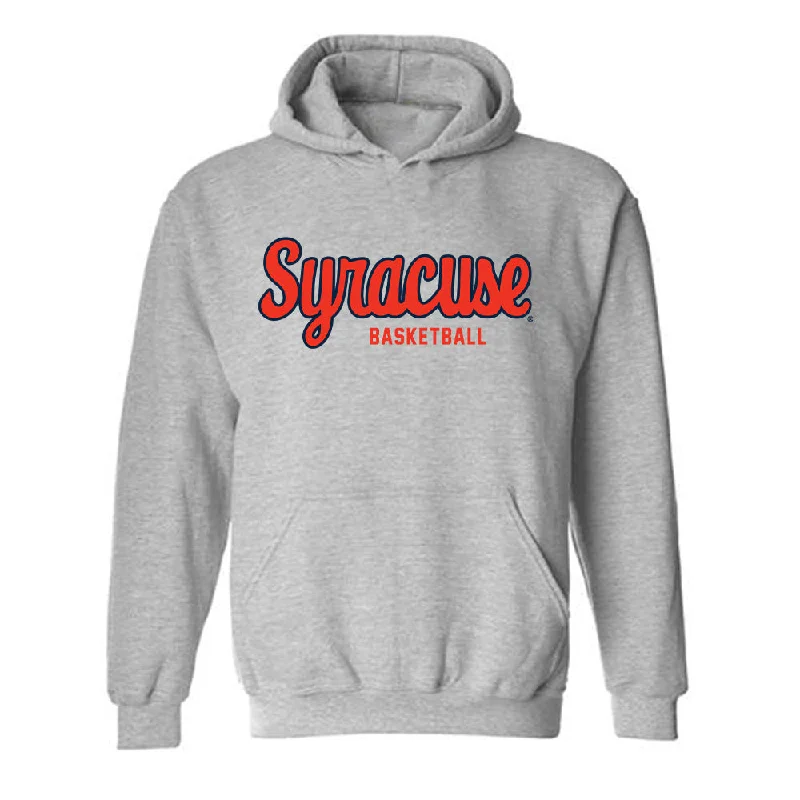 Syracuse - NCAA Women's Basketball : Keira Scott - Classic Shersey Hooded Sweatshirt Hoodie with Typography Text Message Syracuse - NCAA Women's Basketball : Keira Scott - Classic Shersey Hooded Sweatshirt Hoodie with Typography Text Message