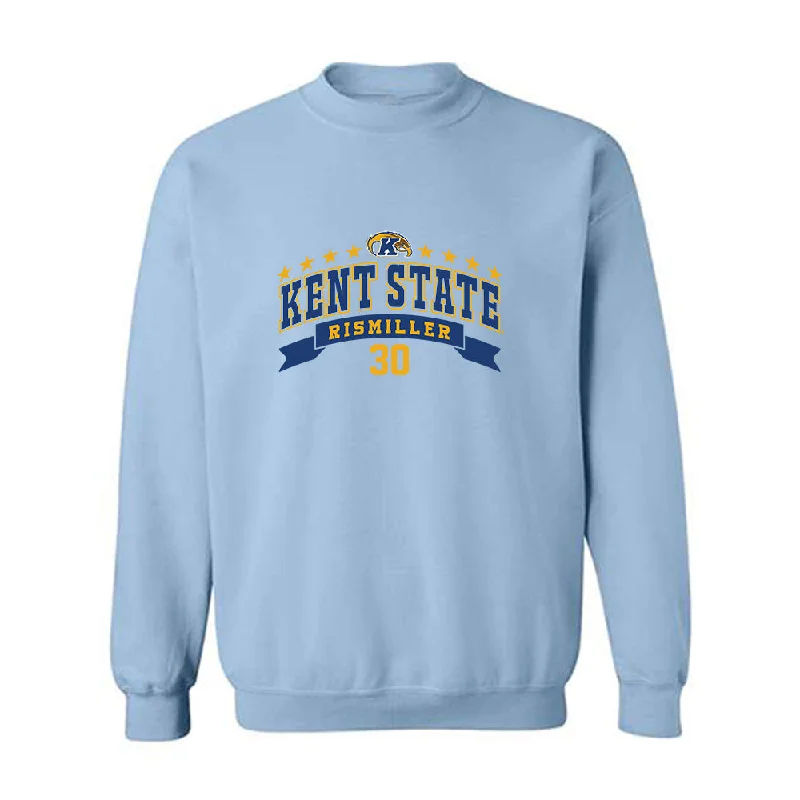 Kent State - NCAA Women's Basketball : Riley Rismiller - Classic Fashion Shersey Crewneck Sweatshirt Hoodie with High-Low Hem Asymmetrical Trendy Kent State - NCAA Women's Basketball : Riley Rismiller - Classic Fashion Shersey Crewneck Sweatshirt Hoodie with High-Low Hem Asymmetrical Trendy