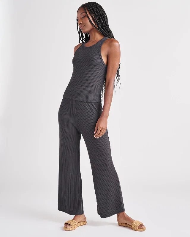 Supersoft Rib Pant Classic Stretch Pants