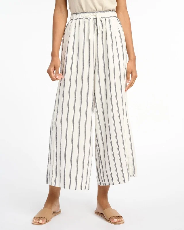 Striped Thira Pant Relaxed High-Waist Trousers