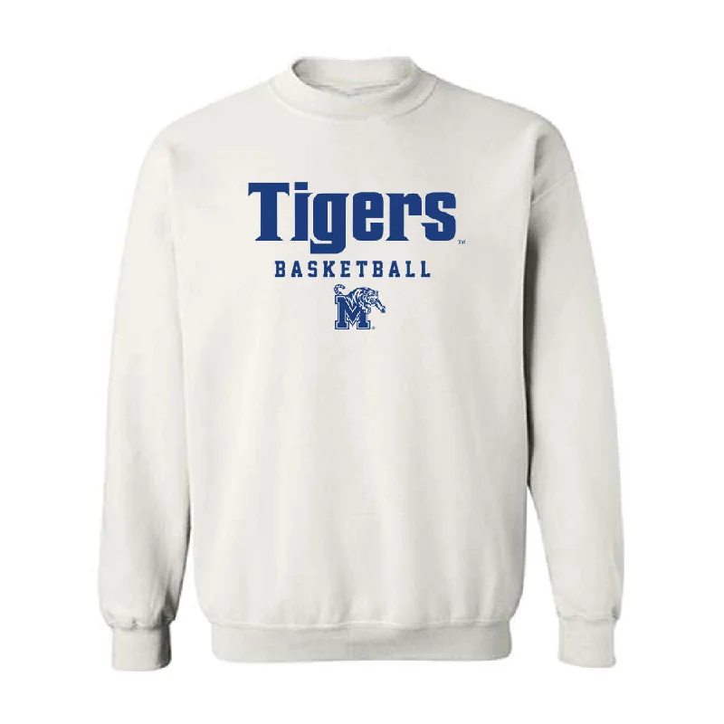 Memphis - NCAA Women's Basketball : Taylor Barner - Classic Shersey Crewneck Sweatshirt Hoodie with Exposed Zipper Edgy Industrial