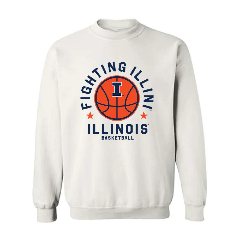 Illinois - NCAA Women's Basketball : Hayven Smith - Sports Shersey Crewneck Sweatshirt Hoodie with Back Slit Movement Comfort Illinois - NCAA Women's Basketball : Hayven Smith - Sports Shersey Crewneck Sweatshirt Hoodie with Back Slit Movement Comfort