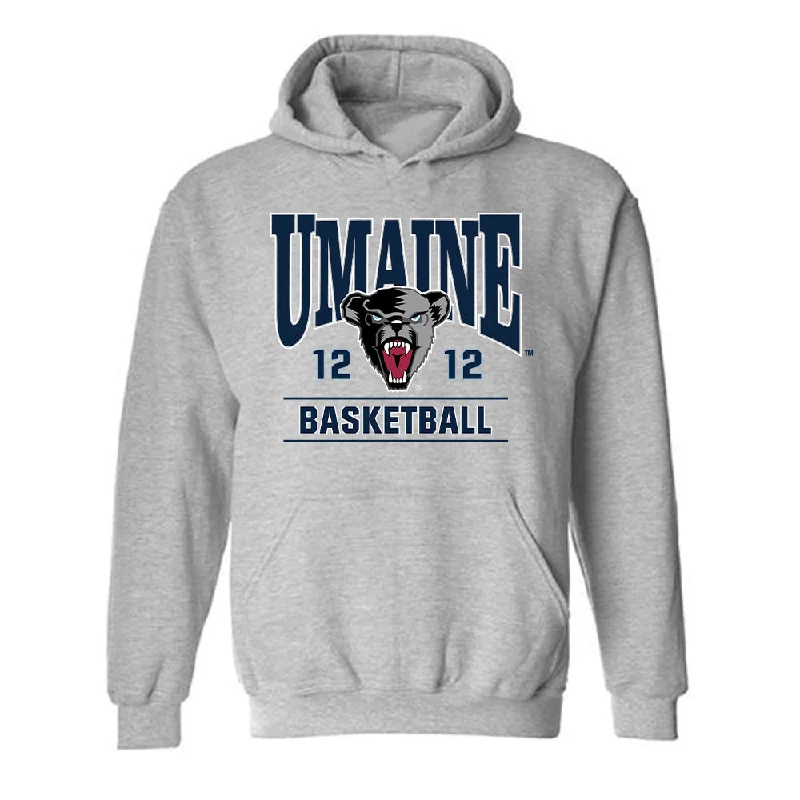 Maine - NCAA Women's Basketball : Sarah Talon - Classic Fashion Shersey Hooded Sweatshirt Hoodie with Distressed Vintage Worn Maine - NCAA Women's Basketball : Sarah Talon - Classic Fashion Shersey Hooded Sweatshirt Hoodie with Distressed Vintage Worn