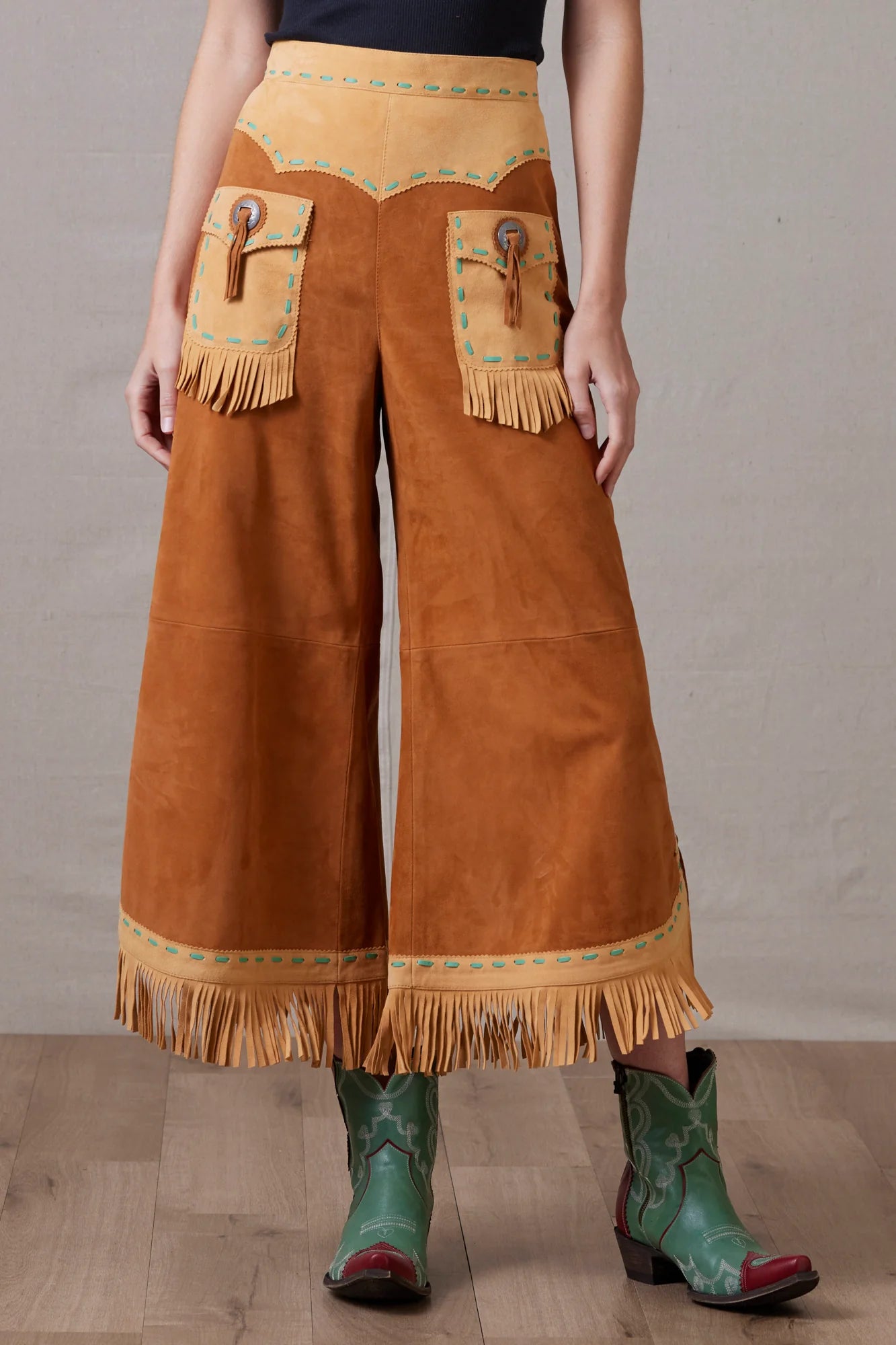 DOUBLE D RANCH GAL BRUSHPOPPER PANT Stretch Fit Pants