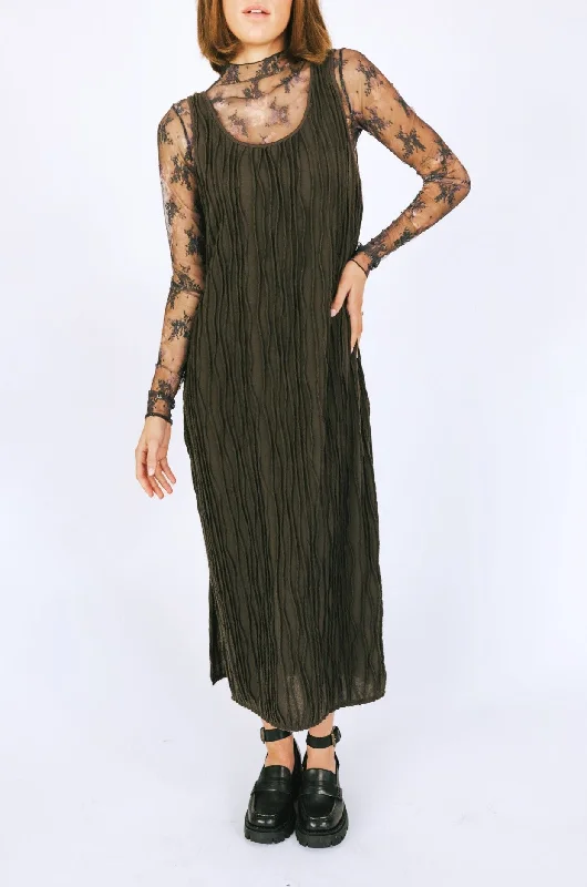 Take Me Back Dress Halter Neckline Beach