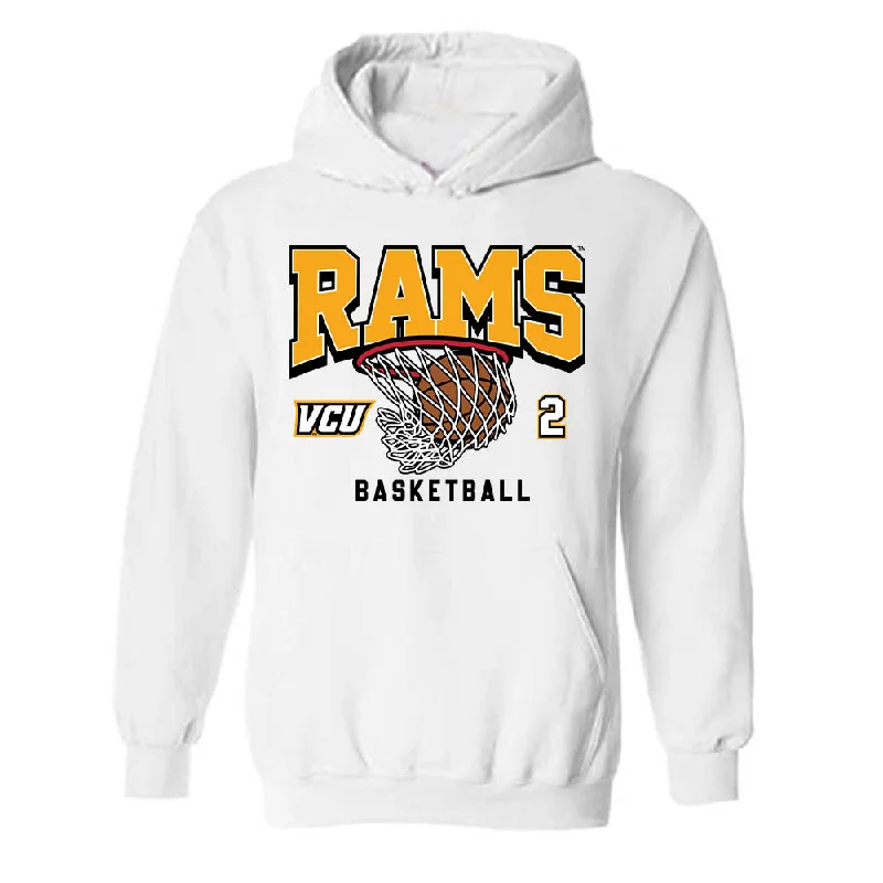 VCU - NCAA Women's Basketball : Cyriah Griffin - Sports Shersey Hooded Sweatshirt Hoodie with Sequins Glamorous Eye-catching VCU - NCAA Women's Basketball : Cyriah Griffin - Sports Shersey Hooded Sweatshirt Hoodie with Sequins Glamorous Eye-catching