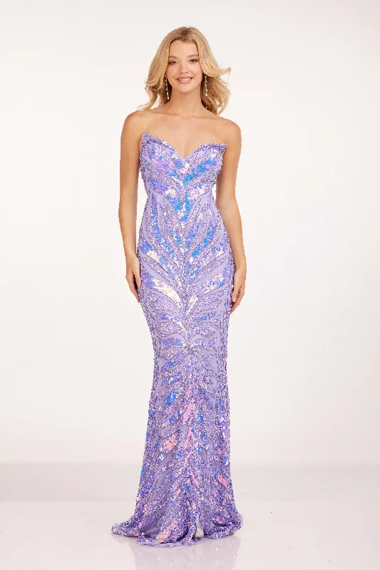 Cecilia Couture 2235 Sequin Peak Point Beaded Prom Dress V Neck Fitted Formal Gown Tunics Fashionable trendy Cecilia Couture 2235 Sequin Peak Point Beaded Prom Dress V Neck Fitted Formal Gown Tunics Fashionable trendy