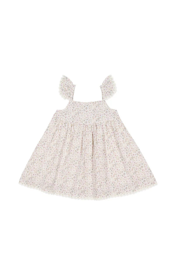 Elodie violet dress by Jamie Kay Turtleneck Neckline Stylish