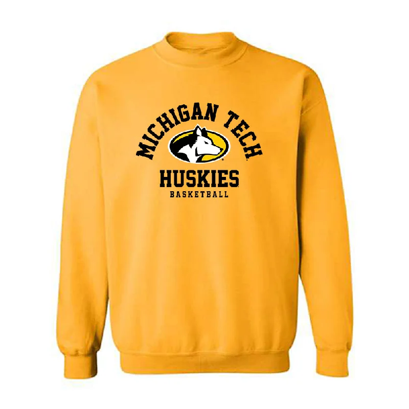 Michigan Tech - NCAA Women's Basketball : Kloe Zentkowski - Classic Shersey Crewneck Sweatshirt Hoodie with Cuffed Sleeves Snug Secure Michigan Tech - NCAA Women's Basketball : Kloe Zentkowski - Classic Shersey Crewneck Sweatshirt Hoodie with Cuffed Sleeves Snug Secure