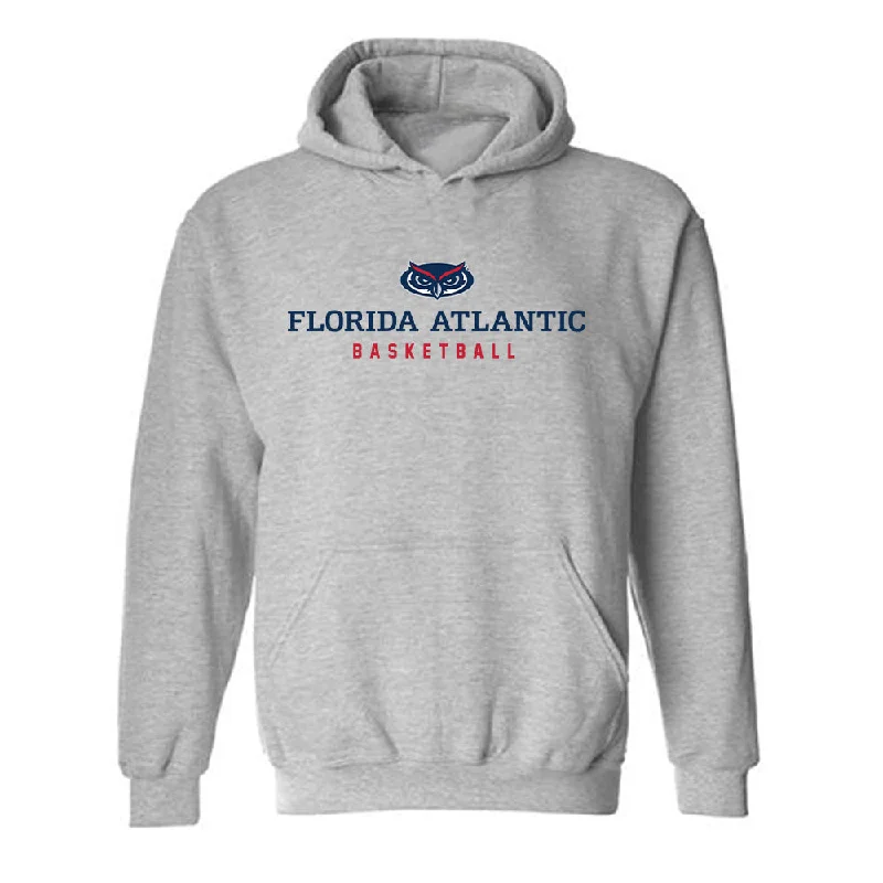 FAU - NCAA Women's Basketball : Sydney Mains - Classic Shersey Hooded Sweatshirt Hoodie with Longline Fit Extended Stylish FAU - NCAA Women's Basketball : Sydney Mains - Classic Shersey Hooded Sweatshirt Hoodie with Longline Fit Extended Stylish