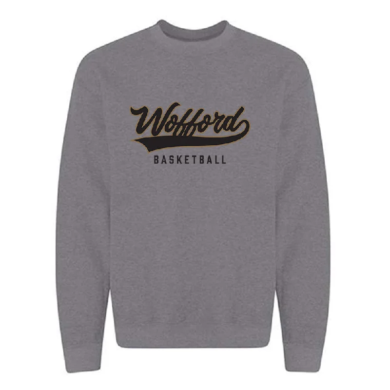 Wofford - NCAA Women's Basketball : Rachael Rose - Classic Shersey Crewneck Sweatshirt Hoodie with Stripes Bold Sporty Wofford - NCAA Women's Basketball : Rachael Rose - Classic Shersey Crewneck Sweatshirt Hoodie with Stripes Bold Sporty