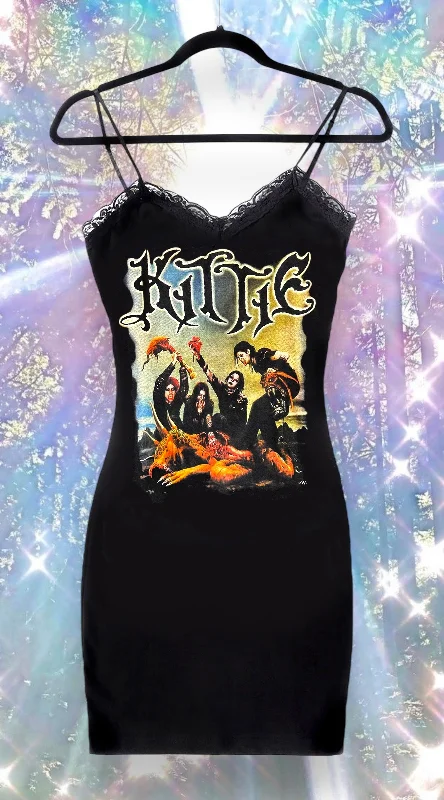 Kittie Lace Strap Dress Tunics Chic elegant