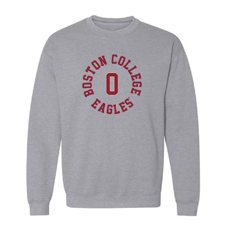 Boston College - NCAA Women's Basketball : Athena Tomlinson - Classic Shersey Crewneck Sweatshirt Hoodie with Distressed Vintage Worn Boston College - NCAA Women's Basketball : Athena Tomlinson - Classic Shersey Crewneck Sweatshirt Hoodie with Distressed Vintage Worn