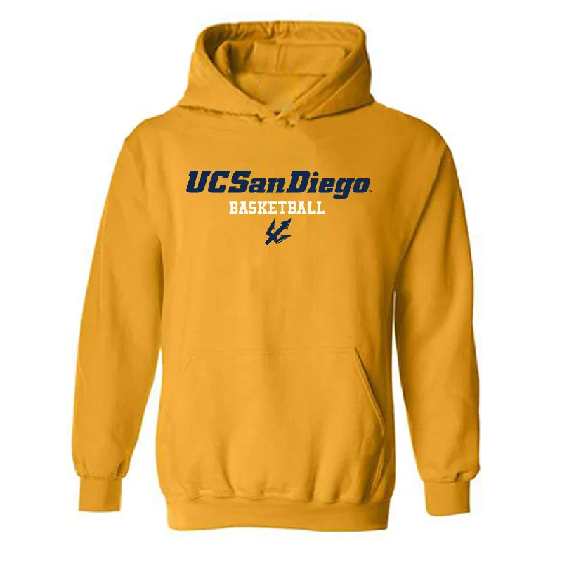 UCSD - NCAA Women's Basketball : Sabrina Ma - Classic Shersey Hooded Sweatshirt Hoodie with Button Classic Timeless UCSD - NCAA Women's Basketball : Sabrina Ma - Classic Shersey Hooded Sweatshirt Hoodie with Button Classic Timeless