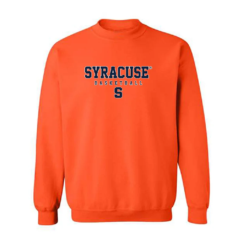Syracuse - NCAA Women's Basketball : Keira Scott - Classic Shersey Crewneck Sweatshirt Hoodie with Lining Warm Insulated