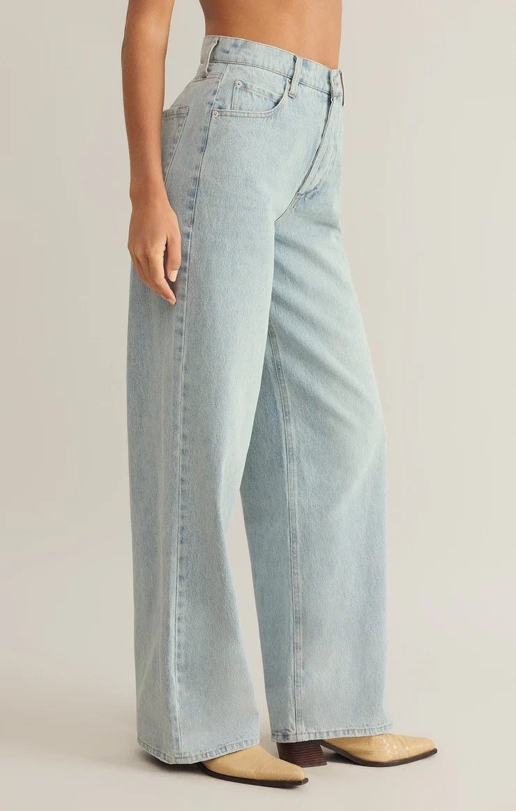 Z Supply Lou Denim Pant Elegant Trouser Pants
