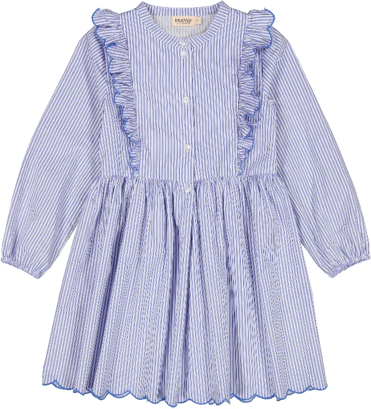 Blue stripes dress by Marmar Tunics Summer linen