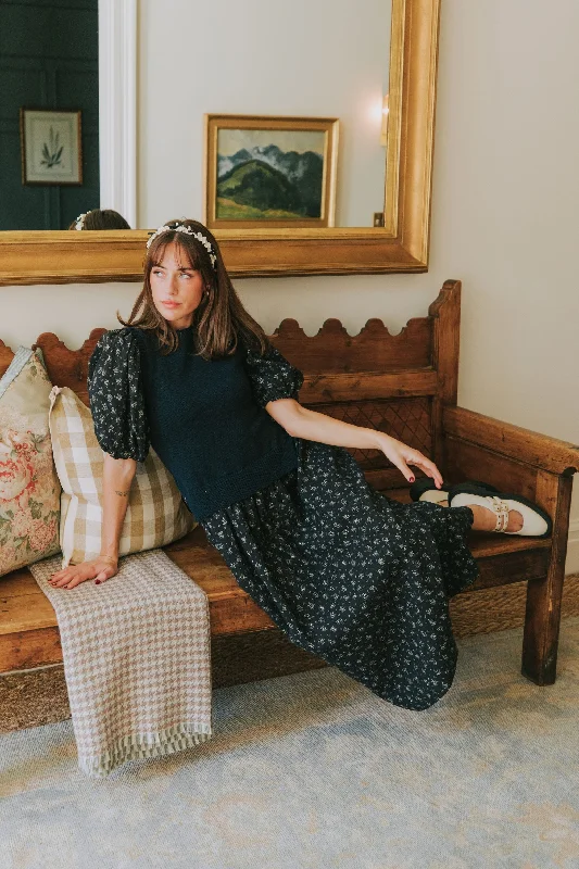 Midnight Sky Dress Tunics Solid Classic
