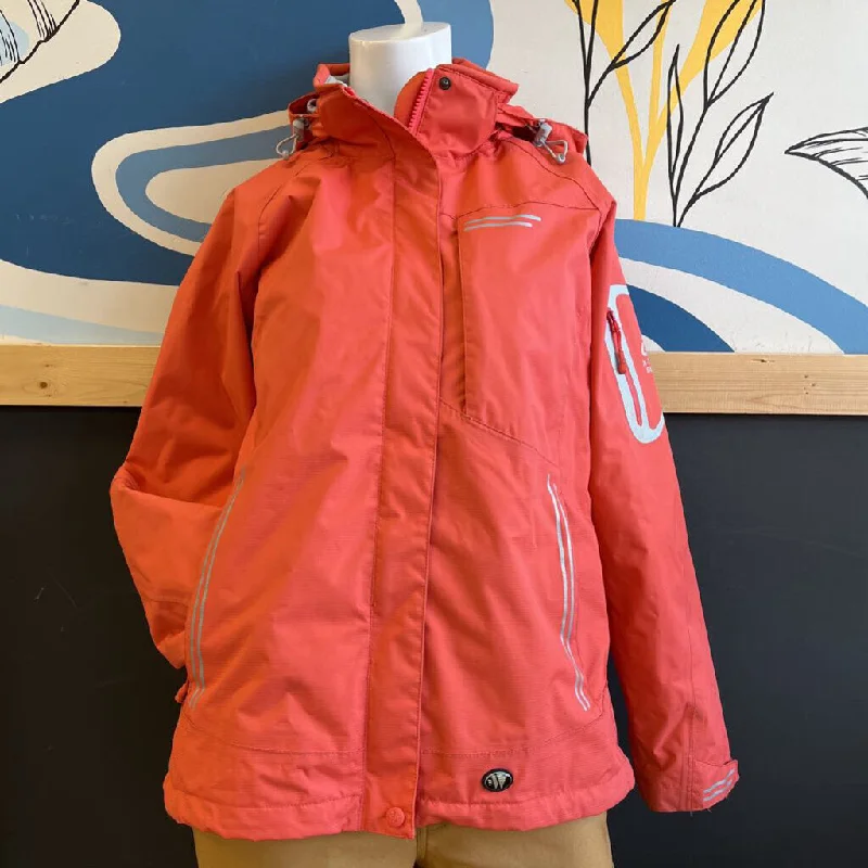 WetSkins - X-Treme Series Waterproof Jacket : orange-women-MD Tailored Jacket Straight Jacket A-Line Jacket WetSkins - X-Treme Series Waterproof Jacket : orange-women-MD Tailored Jacket Straight Jacket A-Line Jacket
