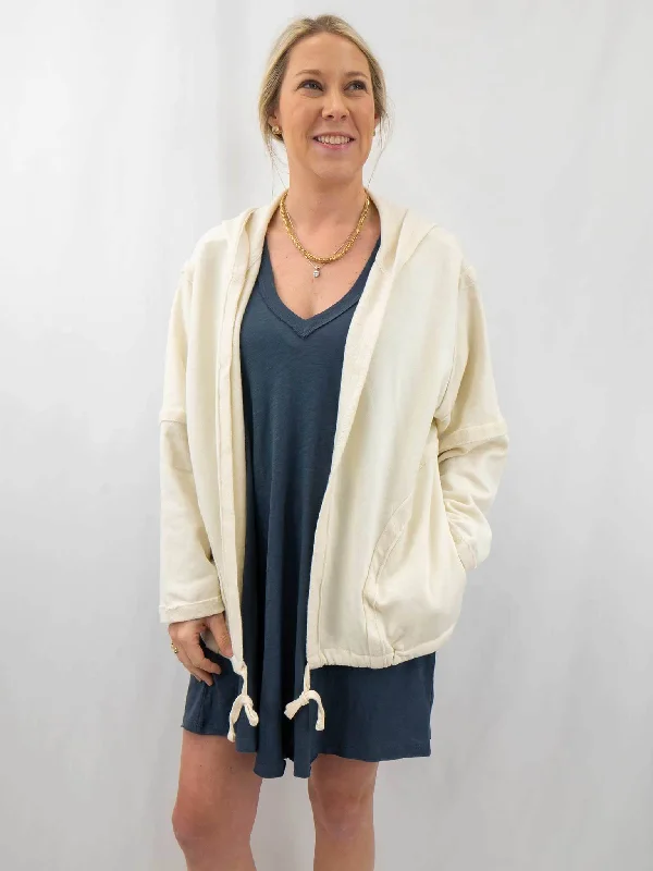 Cream Comfy Lounge Jacket Chenille Jacket Brocade Jacket Lace Jacket