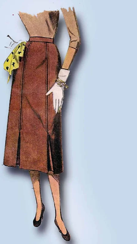 1950s Vintage Simplicity Sewing Pattern 4414 Uncut Misses Skirt Size 24 Waist wool skirt sturdy 1950s Vintage Simplicity Sewing Pattern 4414 Uncut Misses Skirt Size 24 Waist wool skirt sturdy
