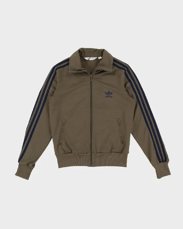 90s Adidas Light Brown / Grey Track Jacket - M Striped Jacket Polka Dot Jacket Floral Jacket 90s Adidas Light Brown / Grey Track Jacket - M Striped Jacket Polka Dot Jacket Floral Jacket