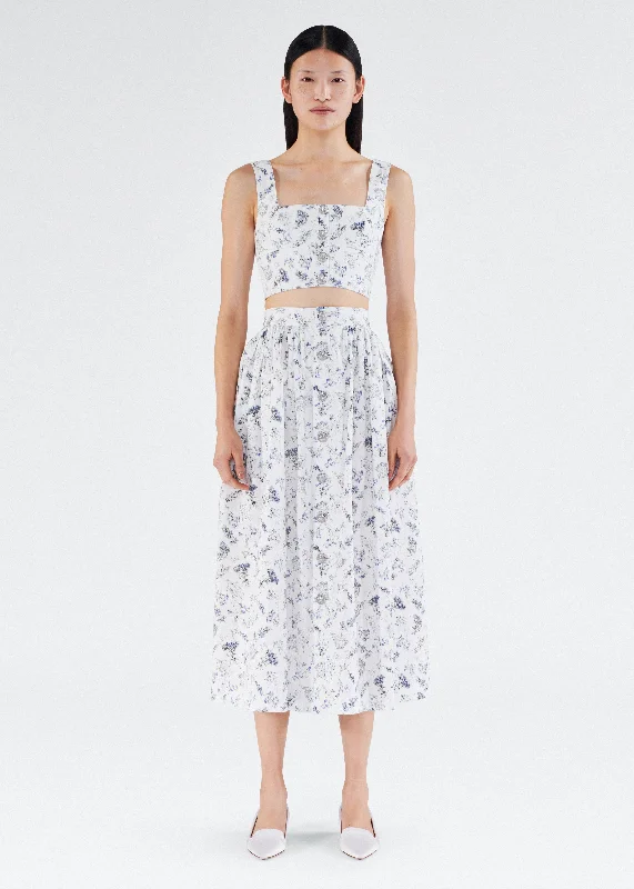 bryce skirt elastic waist skirt