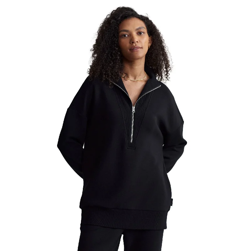 Varley Masie Longline Womens Sweater Iron Safe Non-Iron Wrinkle Free