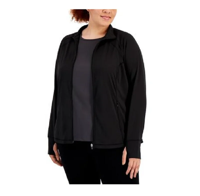 ID Ideology Women's Performance Zip Jacket, Black, 1X Mesh Jacket Canvas Jacket Denim Jacket ID Ideology Women's Performance Zip Jacket, Black, 1X Mesh Jacket Canvas Jacket Denim Jacket