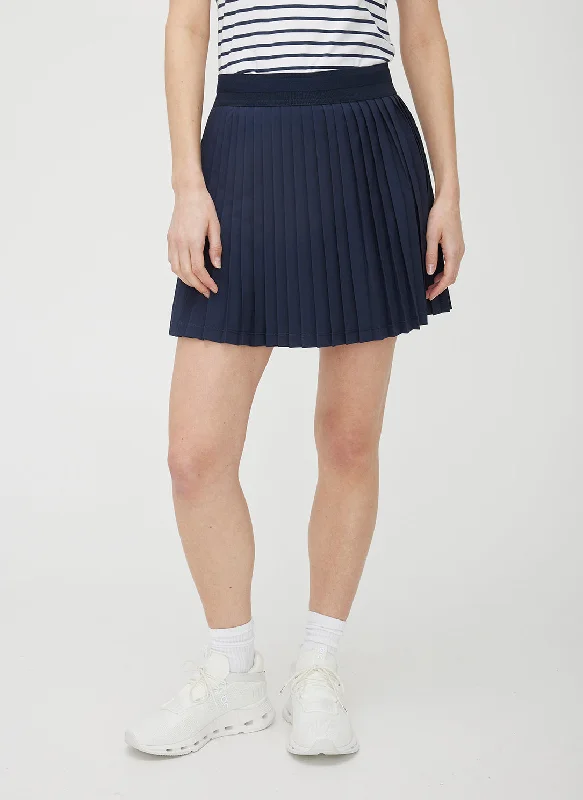 Pleated Tennis Skirt leather skirt bold