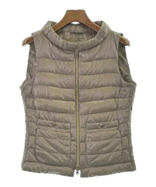 HERNO Down jackets/Vests Satin Fabric Silk Fabric Chiffon Fabric