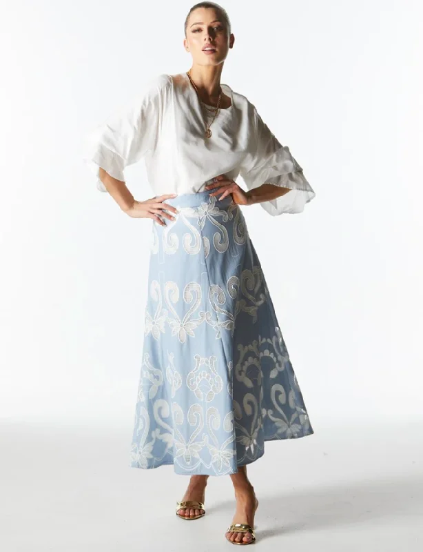 The Avenue Skirt wool skirt warm