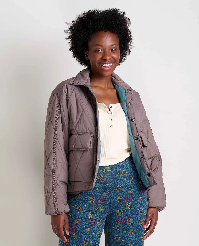 Women's Nomader Reversible Jacket Satin Jacket Silk Jacket Chiffon Jacket