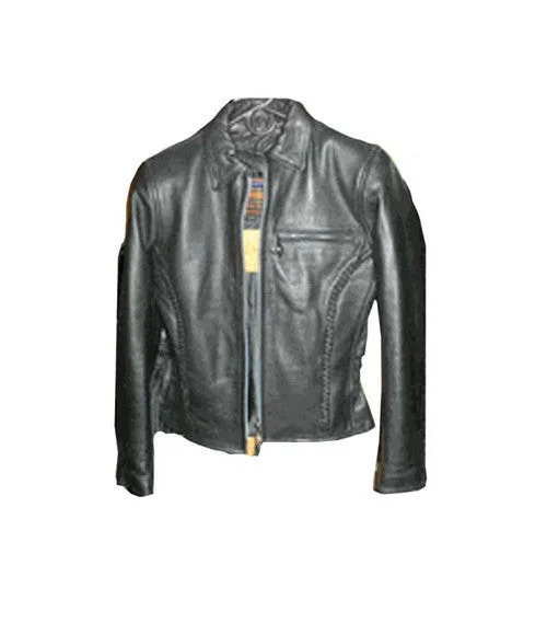Women's Lightweight Braided Jacket 6150 Denim Jacket Leather Jacket Suede Jacket