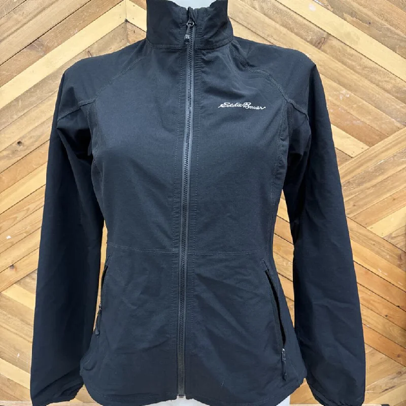 Eddie Bauer - Women's First Ascent Lightweight Softshell Jacket - MSRP $129: Black-women-XS Lace Jacket Ribbed Jacket Sequined Jacket Eddie Bauer - Women's First Ascent Lightweight Softshell Jacket - MSRP $129: Black-women-XS Lace Jacket Ribbed Jacket Sequined Jacket