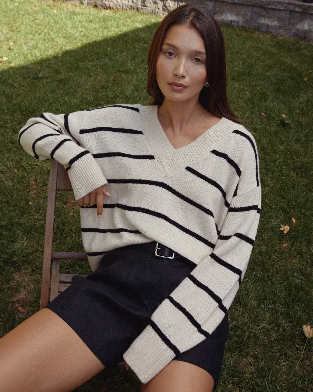 Brenna Merino Wool Sweater Seamless Knitted Crochet